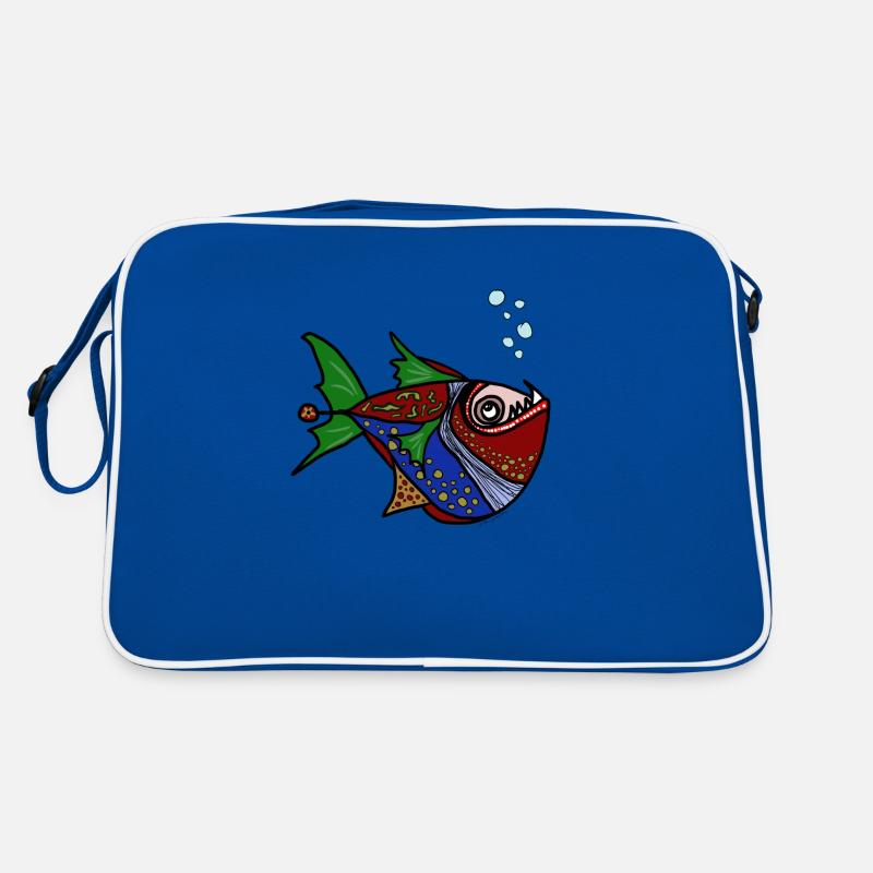 Fisch Retro Tasche
