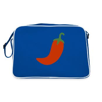 Chili - Retro Bag - blue/white - Back