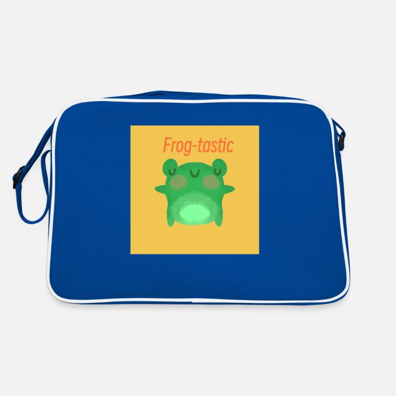 Frog-tastic Retro Tasche