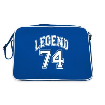 Légende 74 - Sac Retro - bleu/blanc - Dos