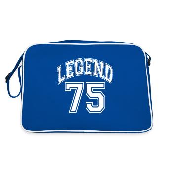 Légende 75 - Sac Retro - bleu/blanc - Dos