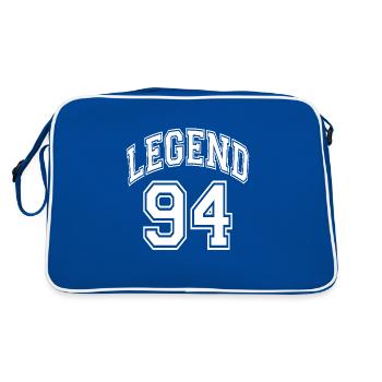 Legend 94 - Retro Bag - blue/white - Back