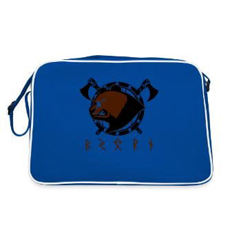 Ours Viking - Ours Viking - Sac Retro - bleu/blanc - Dos