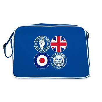 WiganCasinoSoulW - Retro Bag - blue/white - Back