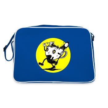 T-Cuppy - Retro Bag - blue/white - Back