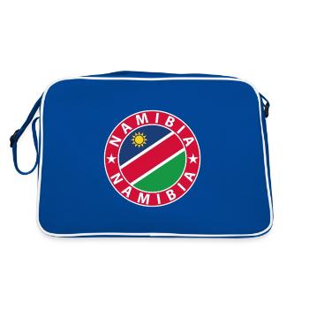 Namibia - Retro Bag - blue/white - Back