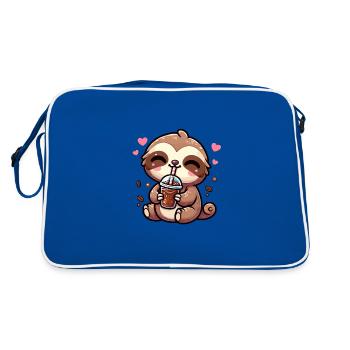 Designs pour enfants – Fluffy Sloths - Sac Retro - bleu/blanc - Dos