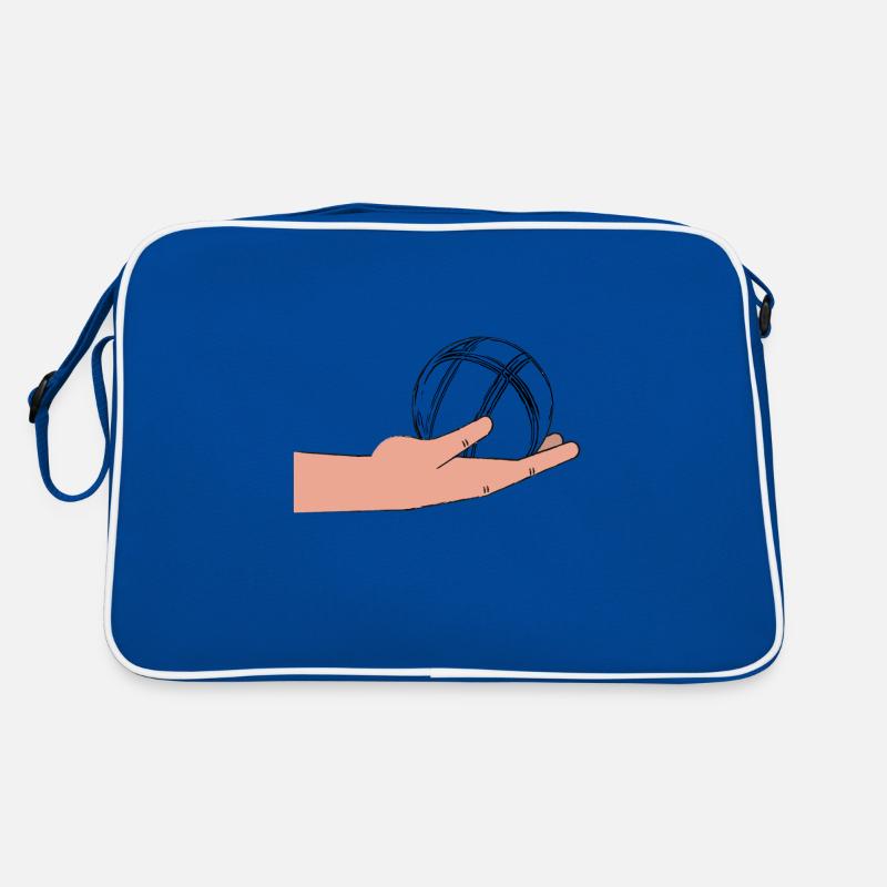 Boule hand with boule ball Retro Bag