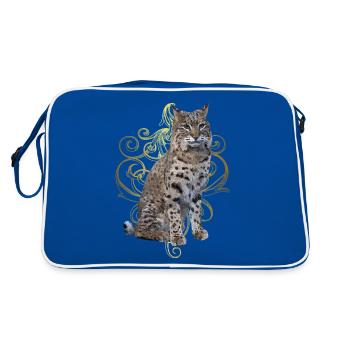 Lynx - Sac Retro - bleu/blanc - Dos