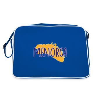 Minorque - Sac Retro - bleu/blanc - Dos
