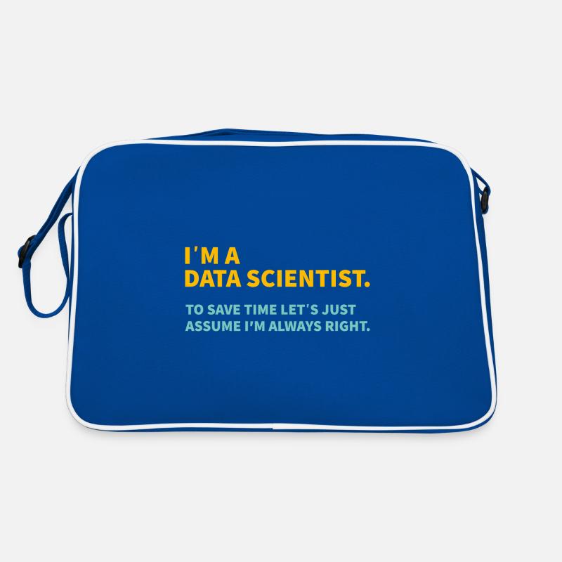 I m a Data scientist Informatique Cadeau Sac Retro