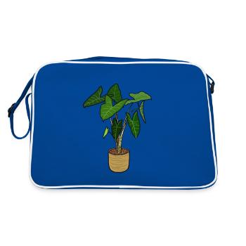 Houseplant - Retro Bag - blue/white - Back