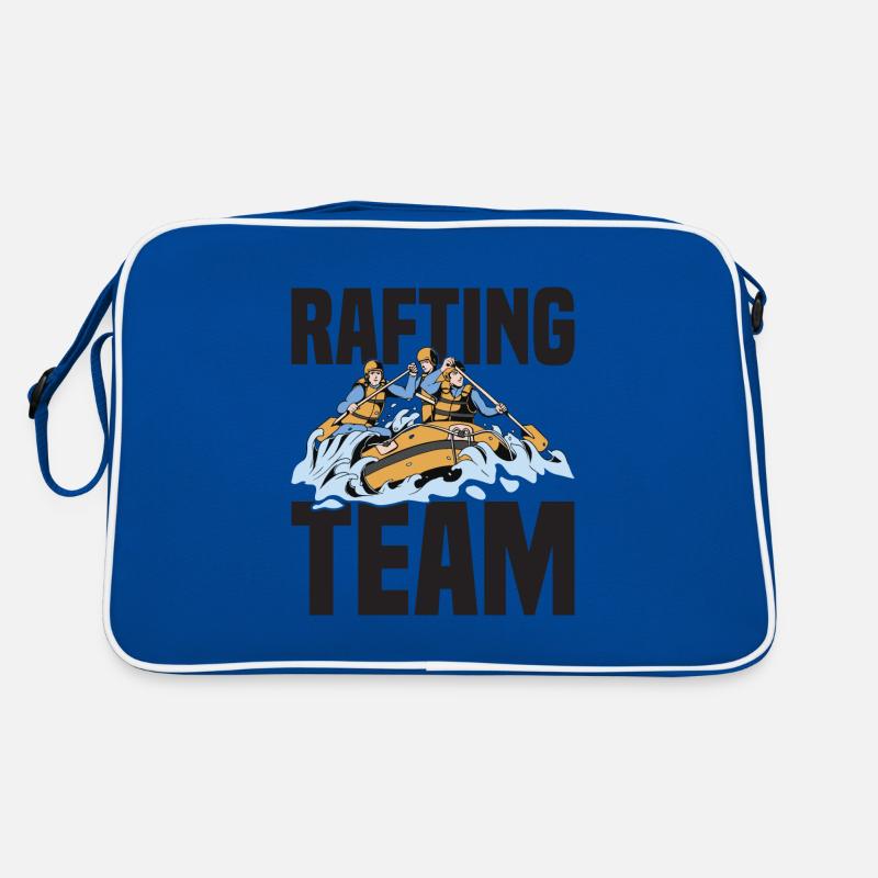 Rafting Team Outfit for Teams Boating Mountains Retro Bag