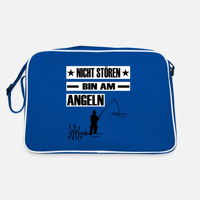Angeln Retro Tasche