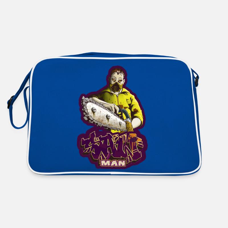 Saw Man Retro Tasche
