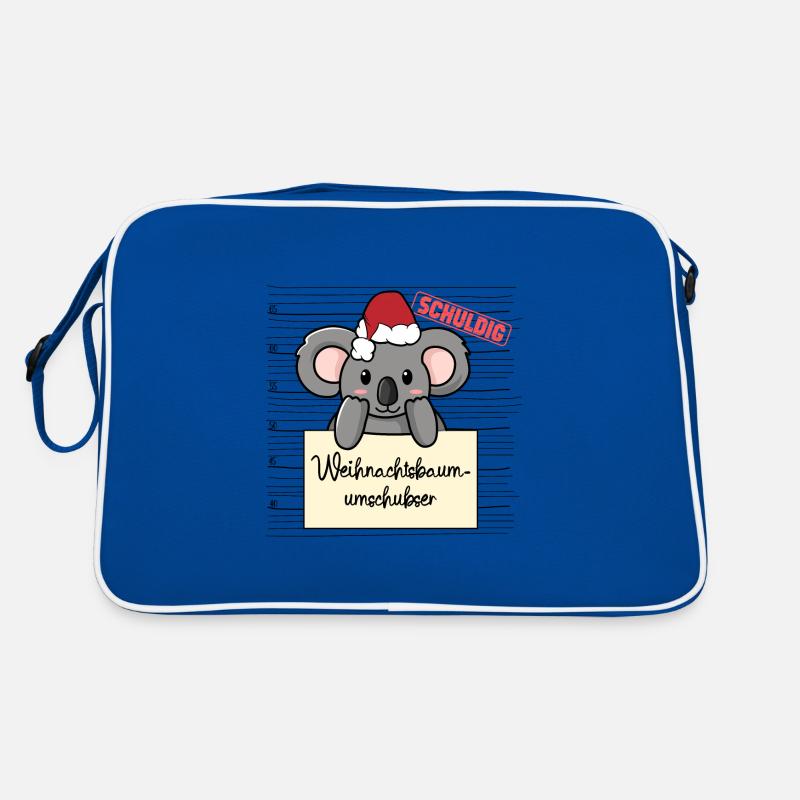 Weihnachtsbaum Umschubser Koala Retro Tasche