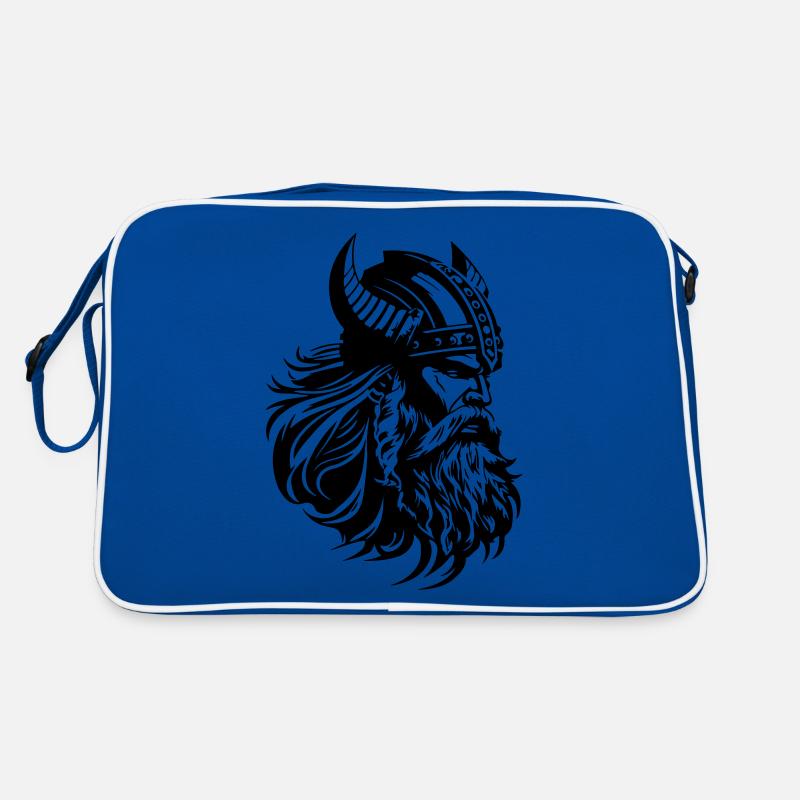 Viking Head Warrior Viking Sac Retro