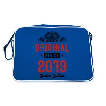 Édition limitée 2019 - Sac Retro - bleu/blanc - Dos