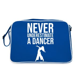 Danse Musique de danse - Sac Retro - bleu/blanc - Dos