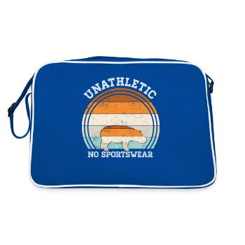 Non athlétique pas de vêtements de sport Hippopotame rétro Hippopotame - Sac Retro - bleu/blanc - Dos