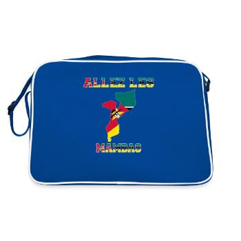 Allez Les Mambas Maillot de Pied Os Mambas - Sac Retro - bleu/blanc - Dos