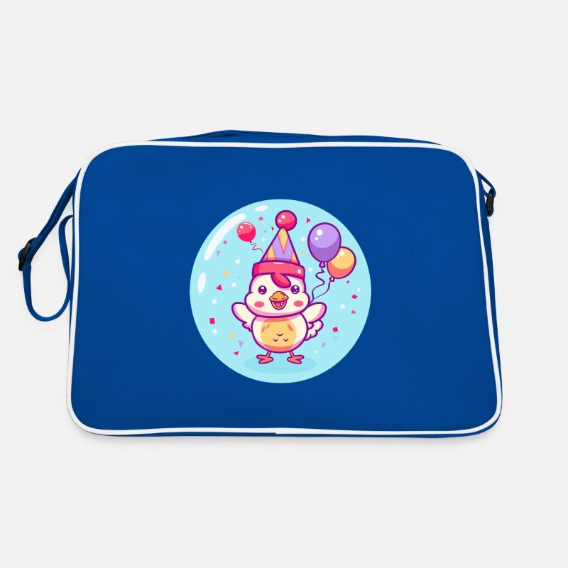 Poulet Anniversaire Bébé Sac Retro