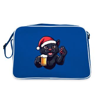 Bière Panther Noël Noël - Sac Retro - bleu/blanc - Dos