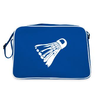 Accessoires de badminton Vintage Badminton - Sac Retro - bleu/blanc - Dos
