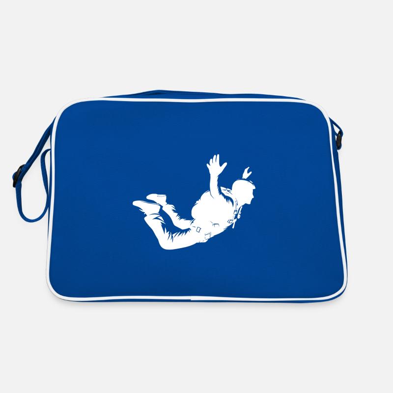 Skydiving Hobby Man Skydiving Flight Retro Bag