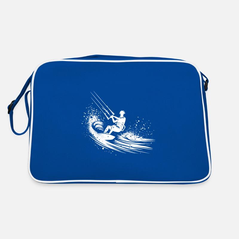 Éclaboussures de haute volée Kite Surf Eau de mer Conduite Plaisir Sac Retro