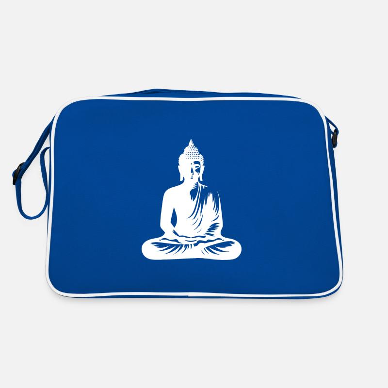 Méditation sur la pleine conscience du corps de Bouddha Sac Retro