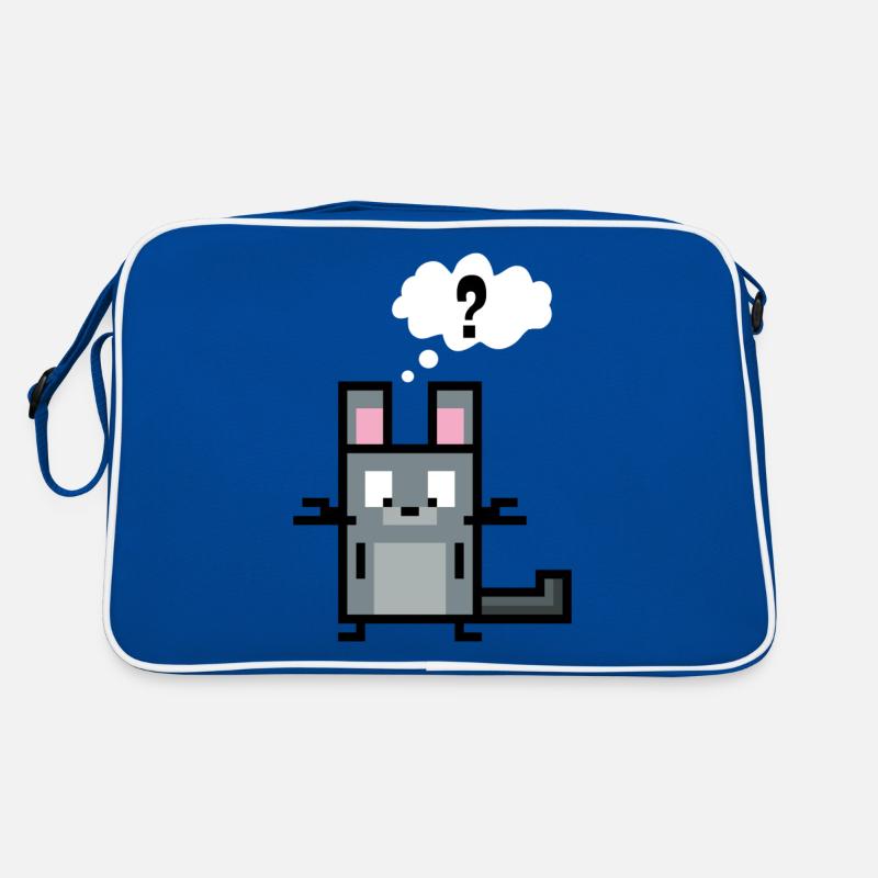 Chinchilla has a question Retro Bag