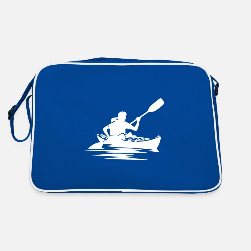 Kayak de rivière Bateau Équipement de relaxation Sac Retro