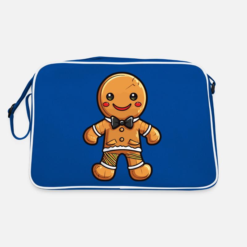 Lebkuchen Keks Weihnachten Backen Retro Tasche