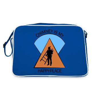 Ramoneur Ramoneur Ramoneur - Sac Retro - bleu/blanc - Dos