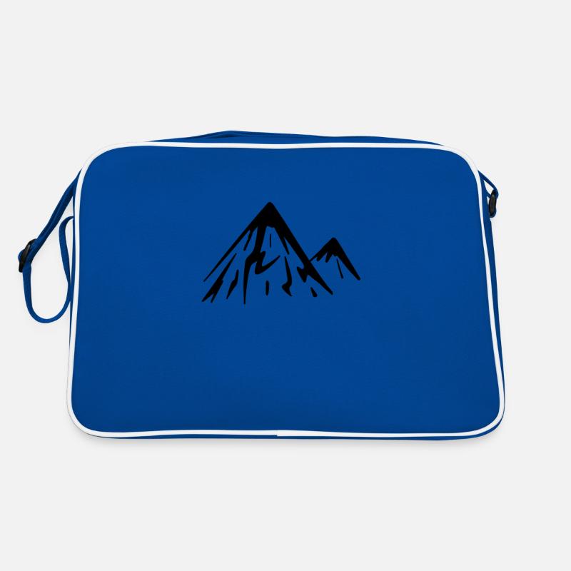 Montagnes de montagne Sac Retro