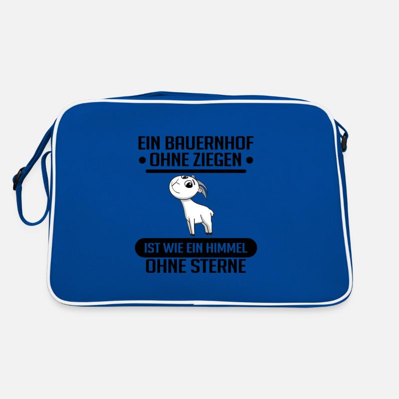 Ziege Ziegenbock Bock Retro Tasche