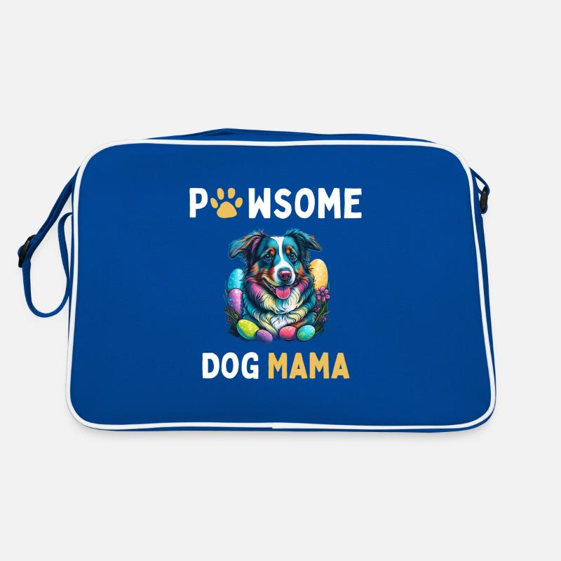 Australian Shepherd Easter Egg Hunter Mama Costume Retro Bag