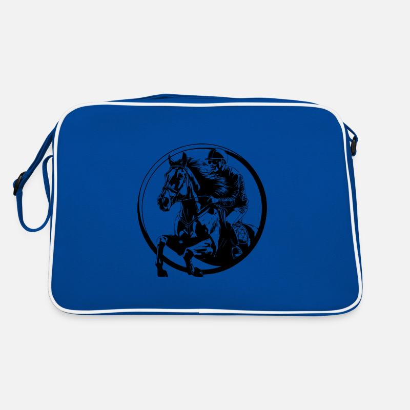 Monter à cheval homme Sac Retro