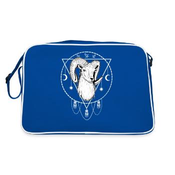 Aries Occultism - Retro Bag - blue/white - Back