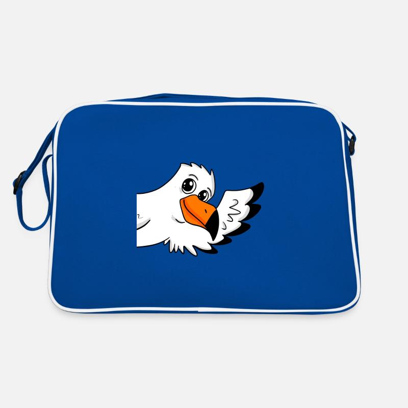 Seagull greeting greeting Retro Bag