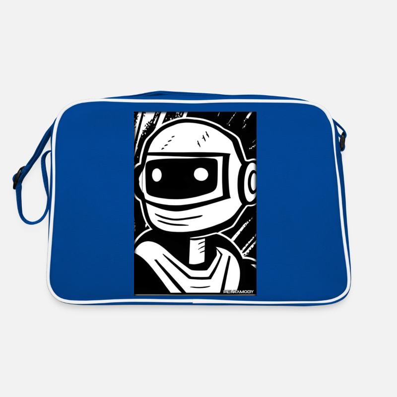 Robot Comic Future Cyborg Machine Technology Sac Retro