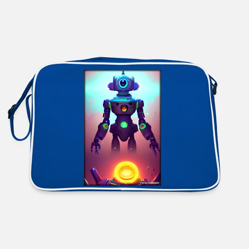Robot Future Science Machine de science-fiction Sac Retro
