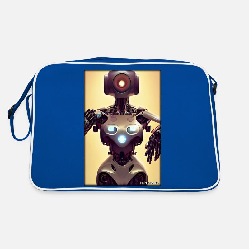Robot Future Science Machine de science-fiction Sac Retro