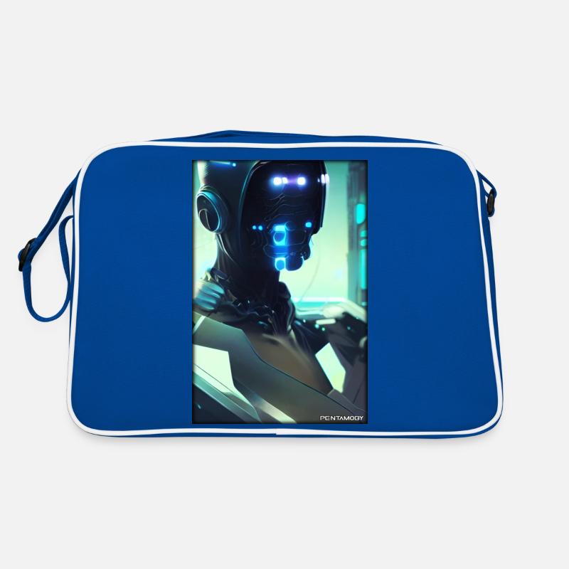 Robot Future Science Machine de science-fiction Sac Retro