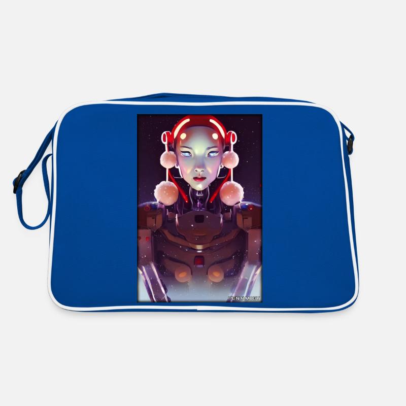 Robots Noël Future Technology Science Sac Retro