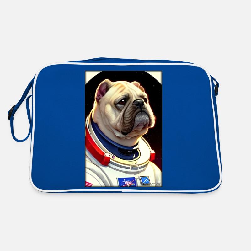 Dog Pet Astronaut Future Sci-Fi Technology Sac Retro