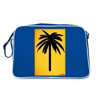 Palm Beach Holiday Summer Sun Sea Travel Holidays - Sac Retro - bleu/blanc - Dos