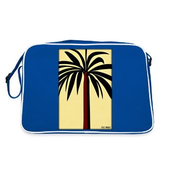 Palm Beach Holiday Summer Sun Sea Travel Holidays - Sac Retro - bleu/blanc - Dos