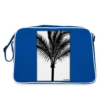 Palm Beach Holiday Summer Sun Sea Travel Holidays - Sac Retro - bleu/blanc - Dos